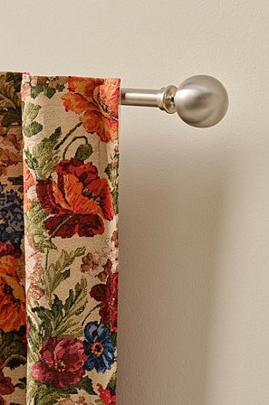 Jotex - Gardinstang 110-320 Cm Sølvfarvet - BALLY - Køb Gardinstænger hos Jotex