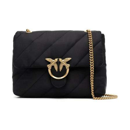Pinko, Cross Body Bags Zwart, Dames, Maat:ONE Size