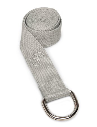 Gaiam Gaiam Yoga Strap Storm - 6Ft - Grey - ONE SIZE