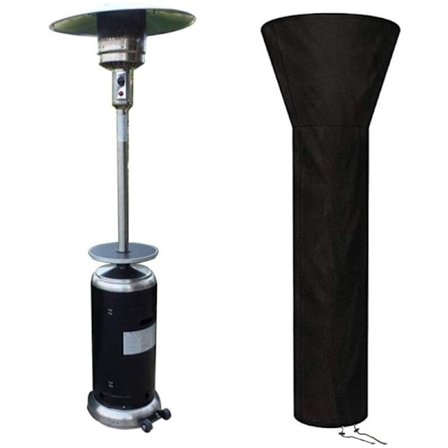 Terrassevarmerdeksel, Vanntett Utendørs Varmerdeksel Beskyttelsesdeksel for Terrassevarmer, 226 x 85 x 48 cm