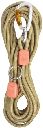 Woolly Wolf - Long Rope Leash koirien köysihihna - 6 m - Pistachio