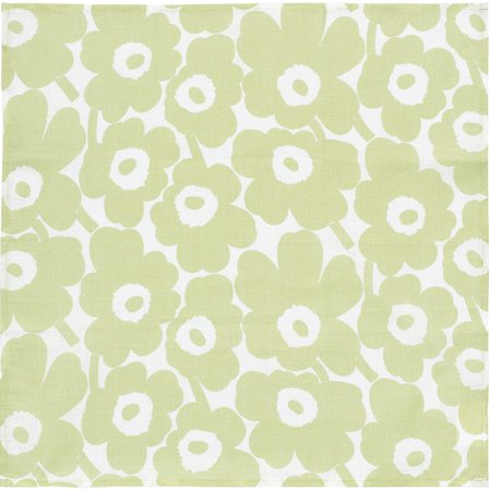 Marimekko Mini Unikko serviet, pære/hvid - Pære, hvid | KitchenOne