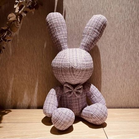 Ny liten bris - lila - plyschleksaker