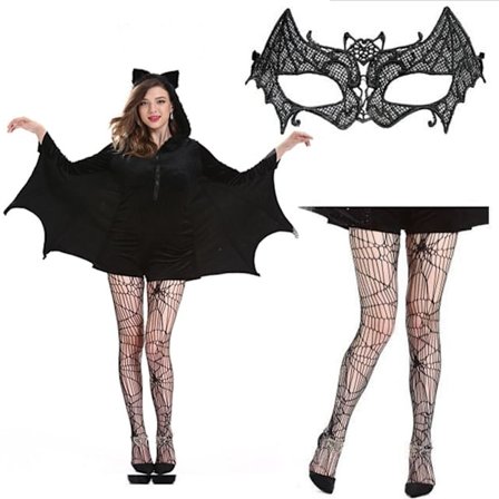 Halloween Bat Costume Cosplay Costumes M