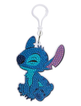 Crystal Art Stitch, Crystal Art Bag Charms - Blue - ONE SIZE