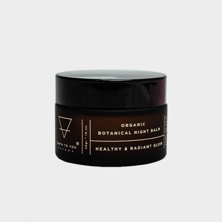 Organic Botanical Night Balm By Earth To You