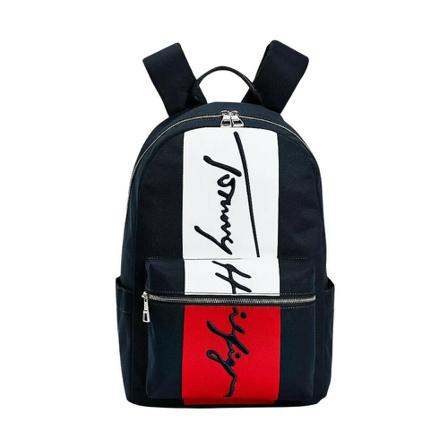 Tommy Hilfiger Rugzaks , Blauw , Heren , Maat: ONE Size Rugzakken