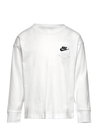 Nsw Relaxed Ls Lbr Tee / Nsw Relaxed Ls Lbr Tee White Nike