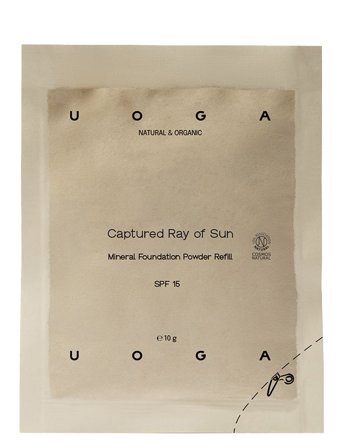 Uoga Uoga Uoga Uoga Mineral Foundation Powder Refill, Captured Ray Of Sun 10G - 10 g