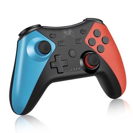 Svart Bluetooth Trådløs Spillkontroller Kompatibel med Nintendo Switch/Switch 2/Switch OLED/Switch Lite/Android/PC Joystick