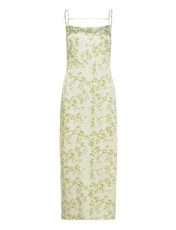 Sasage Dress 14903 Knälång Klänning Green Samsøe Samsøe