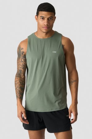 ICANIWILL - Stride Tank Top Sea Green - Toppe - Herrer - Træningstøj fra ICIW