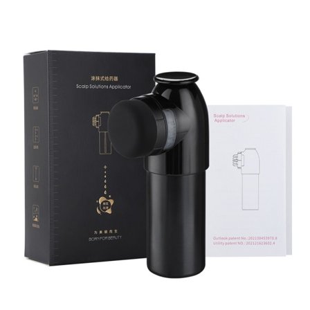 Hårbotten massage kam rulle medicin hår kam eterisk olja vätskor applikator terapi vård