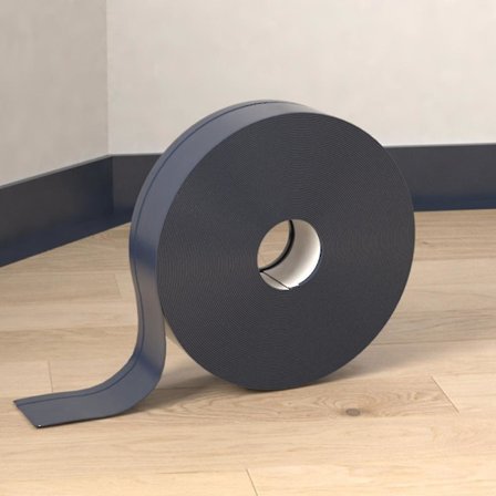 5m Selvklebende Sokkellistveggkantklistremerke