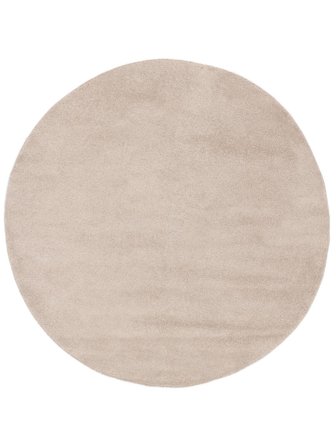 Memphis Ø 200 Beige Uni Rond Tapis