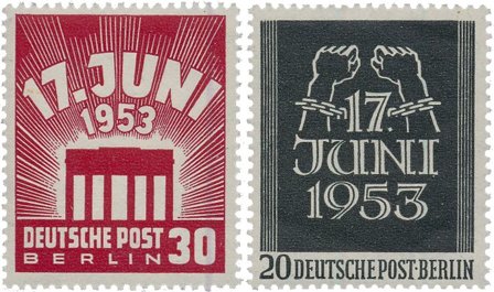 Berlin 1953 - MICHEL 110-111 - Postfrisk