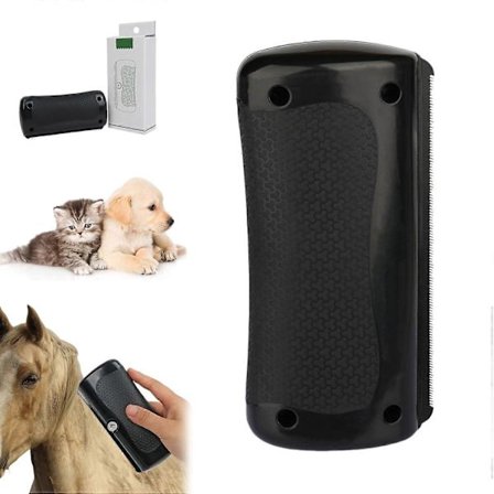 Groompro Børste for Røyting, Groom Pro Hundebørste, Rhykin Børste Røyting & Stellutstyr, Verktøy for Fjerning av Dyrehår for Katter, Hunder, Kaniner -