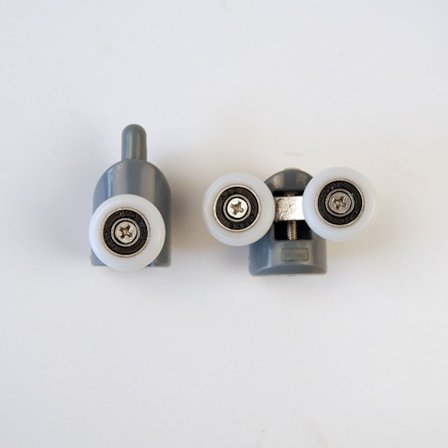 2 stk. Eksentriske Hjul Dusjrom Tilbehør Øvre Dobbel Nedre S