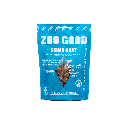 ZOO GOOD - Tyggebiter for hund - Hud og pels 120g - Hund - Hundegodbiter & tyggebein - Belønningsgodbiter for hund - ZOO.no