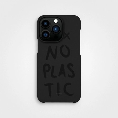 Compostable Mobile Case Charcoal Black No Plastic | agood company, iPhone 13 Pro