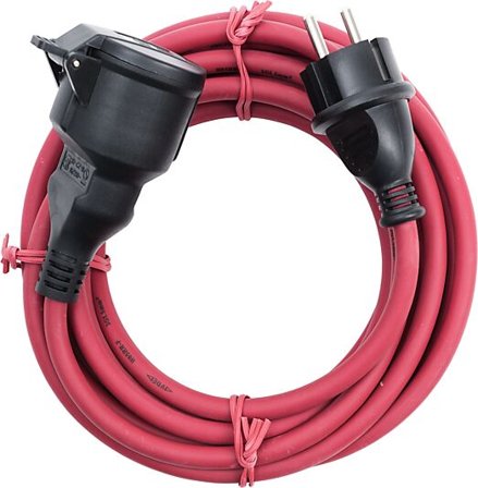 GELIA Skjøteledning 3g1,5 med lokk 5m