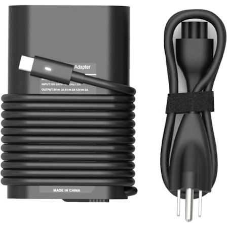2025 Uusin malli 65W 45W USB C kannettavan tietokoneen laturi Dell Latitude 7420 5420 5520 5430 5440 7440 5450 5530 7330 7430 5540 5320 7320