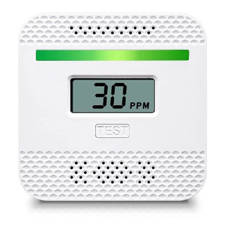 Häkävaroittimet, kannettava CO-hälytin LCD-digitaalinäytöllä matkoille