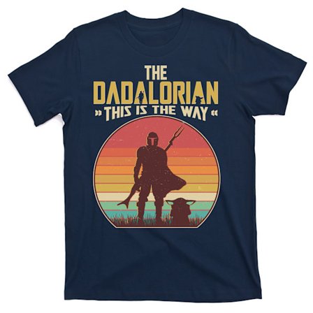 Vintage-inspirerad The Dadalorian This Is the Way T-shirt