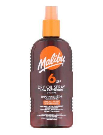Malibu Malibu 200Ml Spf 6 Dry Oil Spray - Nude - 200 ML
