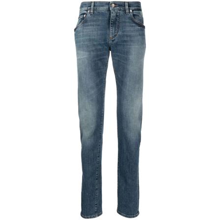 Dolce & Gabbana, Jeans Niebieski, Mężczyzna, Rozmiar: S