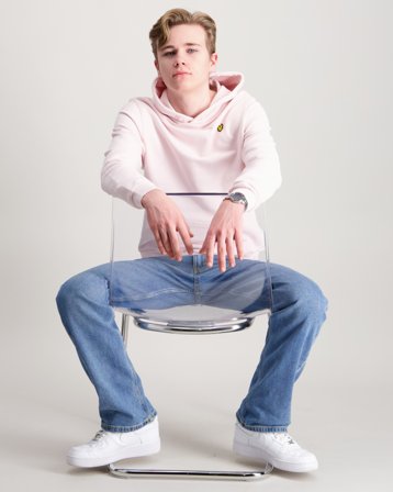 Lyle & Scott Pullover Hoodie Vaaleanpunainen Hupparit/Hoodie Pojat - Kids Brand Store