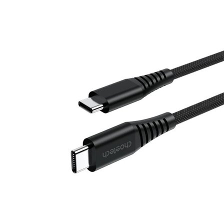 Choetech XCC-1051 magnetisk USB-C / USB-C PD 3.1-kabel 240W 1,8 m - svart