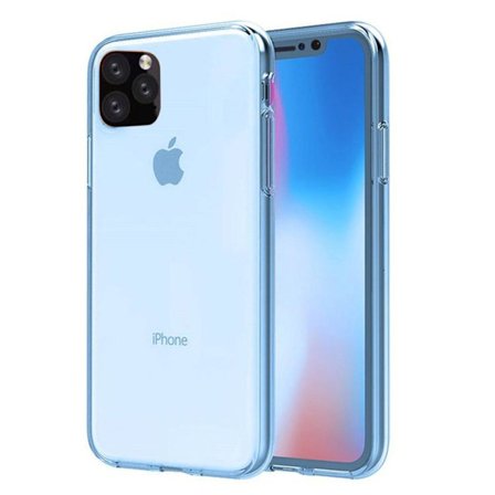 iPhone 11 Pro Max - Skyddande Dubbelsidigt Silikonskal