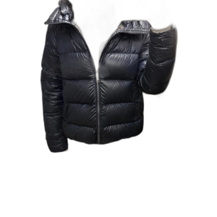 Mörkblå Colmar pufferjacka med huva