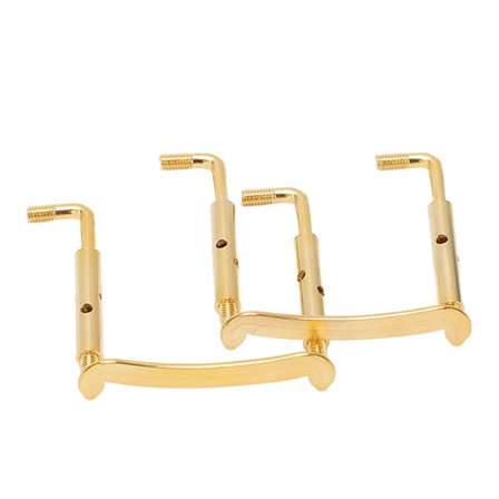 2 STK 4/4 Fiolin Hakestøtteskruer Metallklemmebeslag Strenginstrumentdeler