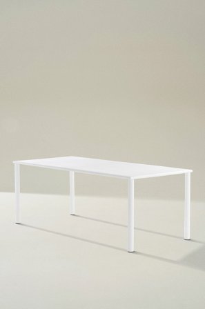 Jotex - Spisebord 90x200 Cm Hvit - MENTON - Kjøp Spisebord til uterommet hos Jotex