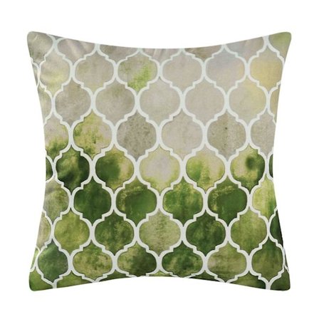 Mjuk Plysch Kvadratisk Kuddfodral Heminredning Soffa Midjekuddeöverdrag