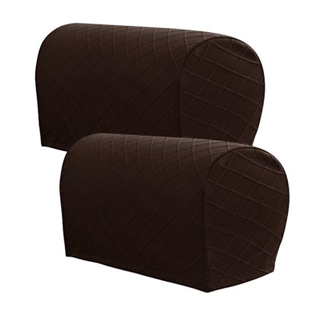 2kpl käsinojan päälliset sohvan cover COFFEE