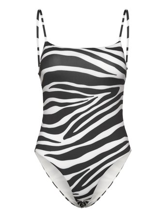Mango | Animal Print Swimsuit | XS