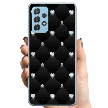 Samsung Galaxy A72 5g Tpu Mobilskal Diamant Hjärta
