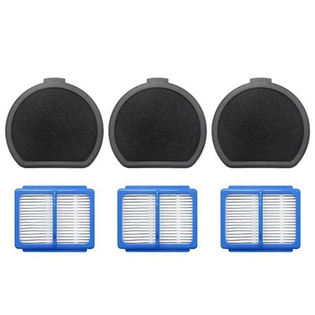 6 stk. Hepa-filter til Qx9-1-50ib Askqx9 støvsugerfilter bomuldsudskiftningstilbehør