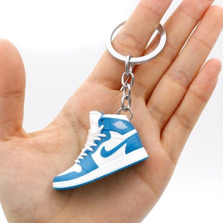 3D Mini Air Sneaker Nøglering AJ Model Sko Nøglering Dreng Mænd Rygsæk