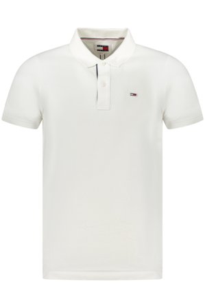 Tommy Hilfiger Polo Maniche Corte Uomo Bianco