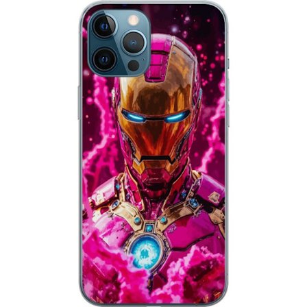 Yhteensopiva Puhelinkuori Apple iPhone 12 Pro Max Särmikäs vihreä hahmo pikselöidyssä fantasiamaailmassa, jossa on puutaloja ja eläimiä retro-p