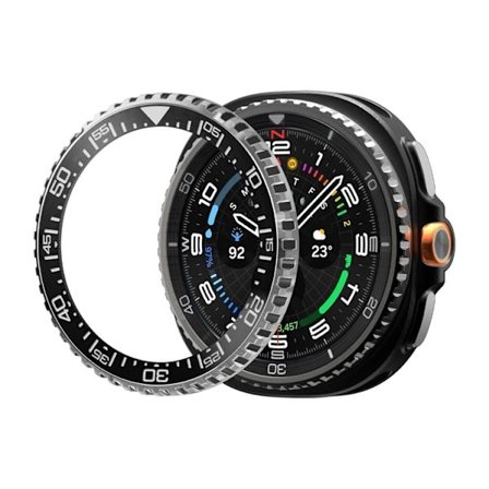 Spigen Galaxy Watch 8 Classic (46mm) Etui Bezel Tune Pro - Sort