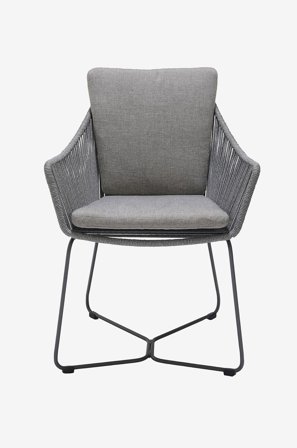 LifestyleGarden - Opal carver nojatuoli 2-pack - Harmaa - Ruokapöydän tuolit - - Homeroom