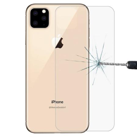 Iphone 11 Pro Max Skydd För Baksidan I Härdat Glas