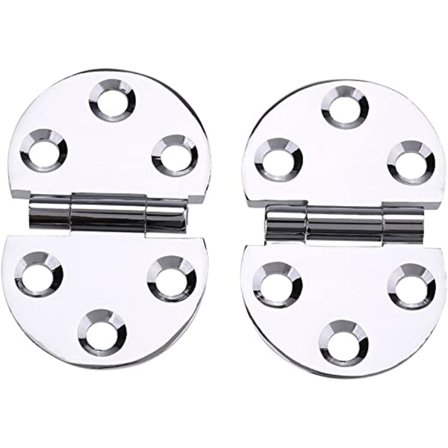 2 stk 180 graders kobber hengsler, klapphengsler, brettbar bordplate for symaskin