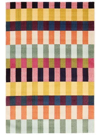 Flor Wielobarwne Mały Oeko-Tex Dywan