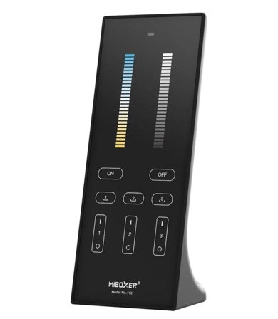 SYNERGY 21 LED Fernbedienung 2,4GHz dual white (CCT) 3 Zonen (b) *Milight/Miboxer*